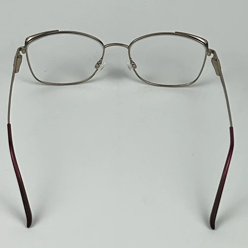 Elle EL13501 Women's Eyeglasses Frame Gold Tone Metal Full Rim 53-17-140 mm